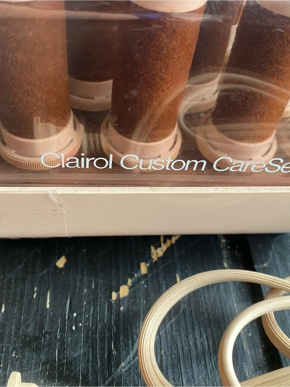 Clairol Custom CareSetter Electric Hair Rollers – Beige